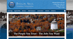 Desktop Screenshot of bangorareastaffing.com